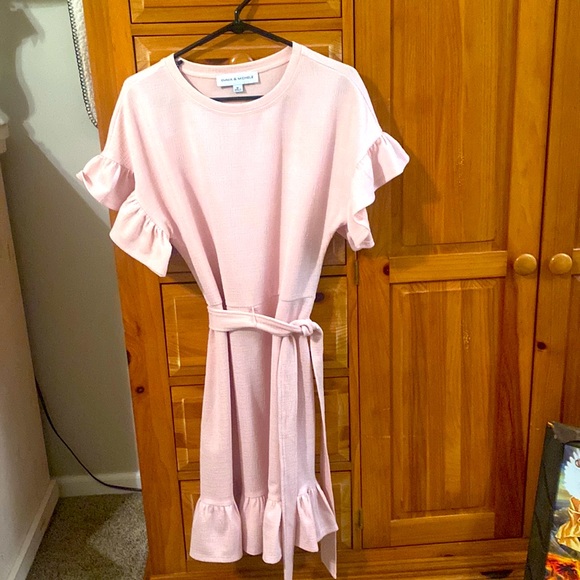 NWOT Barbie pink Emma & Michele dress - Picture 1 of 4